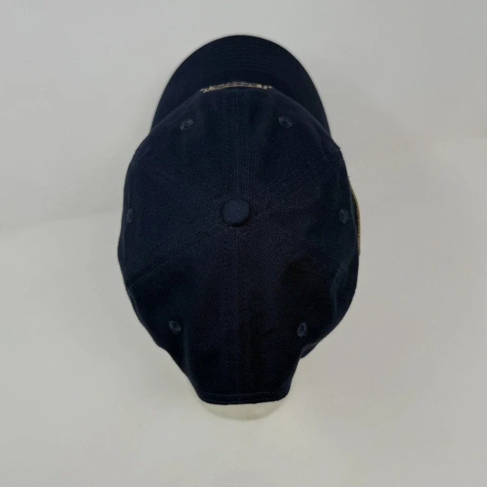 Sample Nike Team USA 50th Anniversary Olympics Navy Gold Strap Back Club Cap M/L